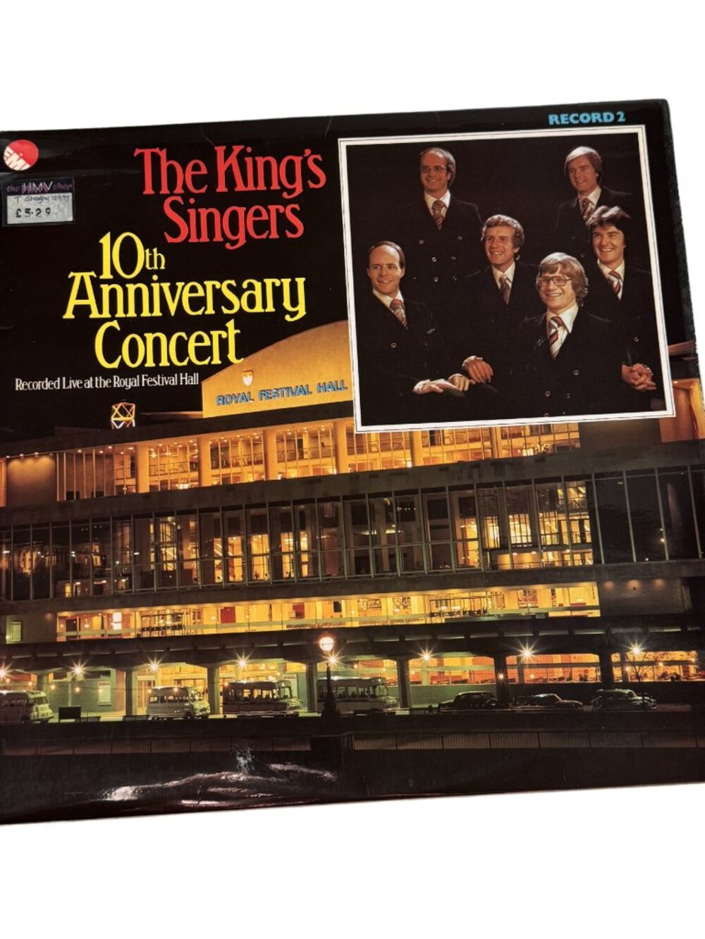 The King’s Singers 10th Anniversary Concert LP